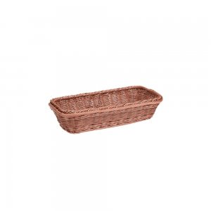 APS košík GN LINE, GN 1/3, polypropylen, světle hnědá, 32,5 x 17,6 cm, v. 6,5 cm