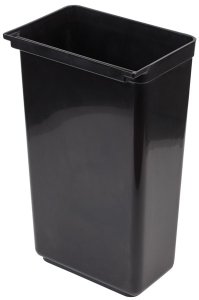 APS nádoba, READY, polypropylen, černá, 33 x 23 cm, v. 56,5 cm