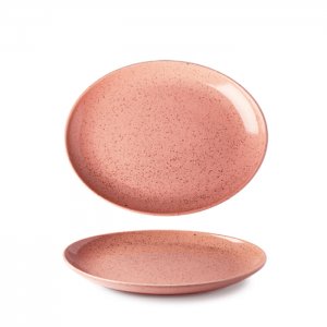 Lilien Lifestyle podnos oválný 30x28 cm terracotta