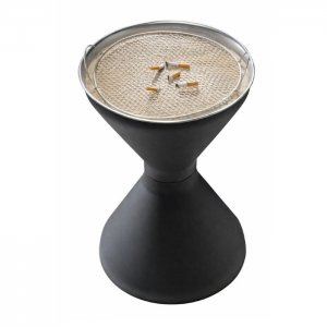 APS popelník, DIABOLO PP, pozinkovaný kov pr. 40 cm, v. 60 cm