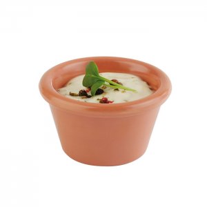 APS miska na dip, CASUAL, melamin, terracotta, pr. 6 cm, v. 3,5 cm, 40 ml