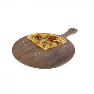 APS podnos OAK, melamin, hnědá, pr. 30 cm, v. 1,5 cm