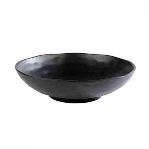 APS miska ZEN, melamin, černá, pr. 31 cm, v. 8,5 cm