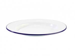 APS talíř mělký, ENAMELWARE smalt pr. 26 cm, v. 2 cm
