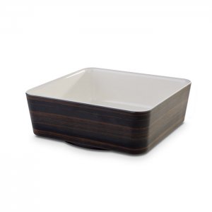 APS miska UNIVERSAL melamin, 20 x 20 cm, v. 7 cm hnědobéžová