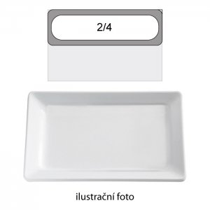 APS Melaminový podnos PURE GN 2/4, bílý