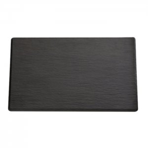 APS Melaminový podnos SLATE břidlice GN 1/1, černý