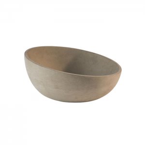 APS miska ELEMENT, beton, 2,5 l, pr. 29,5 cm, v. 8,5/14,5 cm
