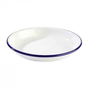 APS talíř hluboký, ENAMELWARE smalt pr. 22 cm, v. 3,5 cm