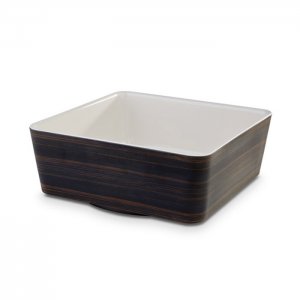APS miska UNIVERSAL melamin, 24 x 24 cm, v. 9 cm hnědobéžová
