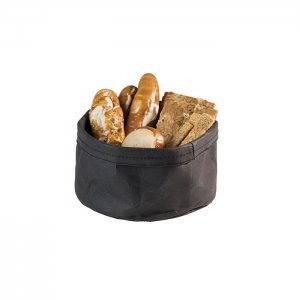 košík na pečivo "PAPERBAG" kulatý pr.20 cm, černý APS