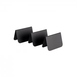 APS stojánek, sada 10 ks, PVC, černá, 7,5 x 3,5 cm, v. 5 cm