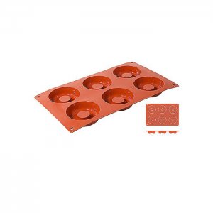 Contacto forma pečící 7,2x2,3cm silikon Savarin