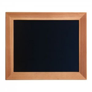 tabule - nástěnná popisovací WOODY s popisovačem, 20x24 cm Securit