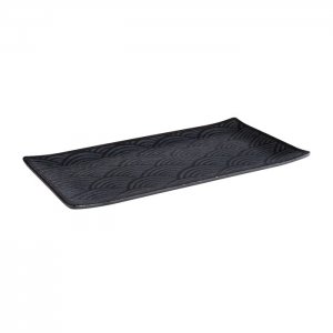 APS podnos GN 1/3, DARK WAVE, melamin, 32,5 x 17,6 cm, v. 2 cm
