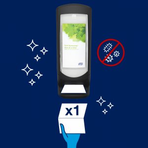 Tork Vysokokapacitní zásobník na ubrousky Xpressnap N4, černý