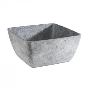 APS miska CONCRA, melamin, 25 x 25 cm, v. 12 cm