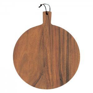 Playground Playground prkno servírovací kulaté akát 35 cm s rukojetí