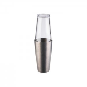shaker Boston, 2-dílný, 700 + 400 ml, SS antique APS