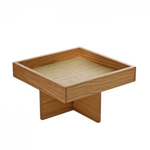 Playground Playground podnos 18x18 cm dub, podstavec 8 cm