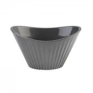 APS miska MINI, melamin, antracitová, 0,07ltr., 9,5 x 5,5 cm, v. 5,5 cm
