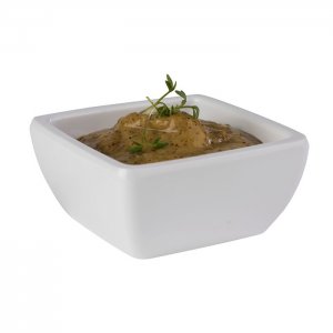APS miska PURE, melamin, bílá, 0,05 l, 6,5 x 6,5 cm, v. 3 cm