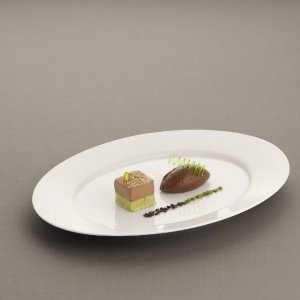 Bauscher Purity classic podnos ovál 18 cm