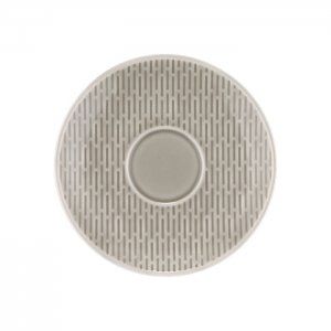 Bauscher Scope glow gray podšálek coup reliéf 12 cm
