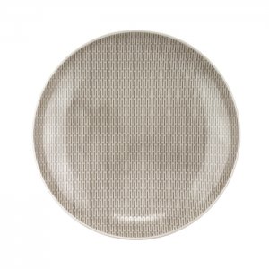 Bauscher Scope glow gray talíř hluboký coup reliéf 24 cm