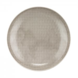 Bauscher Scope glow gray talíř hluboký coup reliéf 24 cm