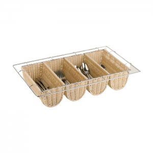 box na příbory 53x32,5 cm polyratan APS
