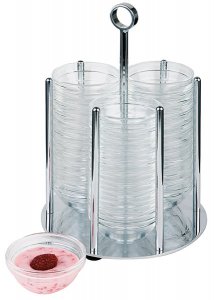 držák na misky (36 ks) Mini včetně misek pr. 6 cm APS