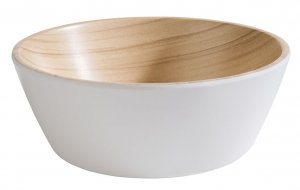 APS miska FRIDA, melamin, bílá, pr. 15 cm, v. 5,5 cm