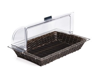 APS koš GN 1/1 s nerezovým rámem na poklop 53x32,5x10cm, BEZ POKLOPU