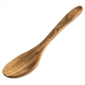 příbor servírovací 17cm na salát, olivové dřevo, set 2 ks APS