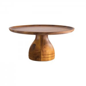 APS Servírovací a dortový podnos AKACIA, průměr 33 cm, výška 16 cm