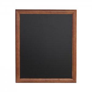 Securit Popisovací tabule nástěnná UNIVERSAL 50 x 60 cm, barva tmavě hnědá