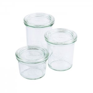 sklenice na marmeládu zavařovací, 370ml, 6 ks Contacto