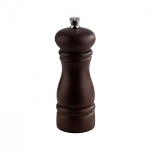 APS mlýnek na pepř ETERNAL, bukové dřevo, tmavý, pr. 5,5 cm, v. 15,5 cm