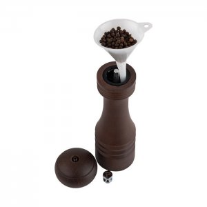 APS mlýnek na pepř tmavé dřevo 15,5 cm