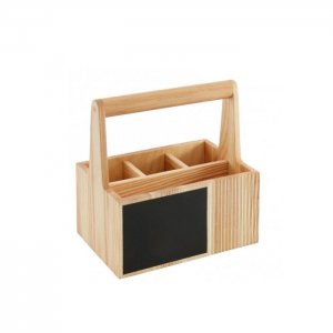 WMF Professional Box na příbory, s rukojetí, dřevo (jasan), 15 x 22 x 23 cm