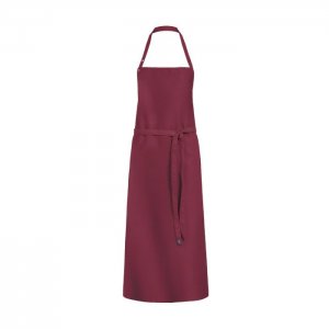 GREIFF Zástěra s laclem Easy-Care, 77 x 100 cm, bordo