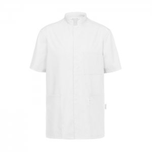 GREIFF Unisex tunika, regular fit, bílá, vel. S