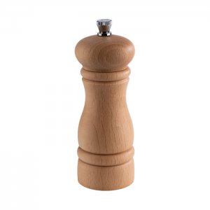 APS mlýnek na pepř ETERNAL, bukové dřevo, světlý, pr. 5,5 cm, v. 15,5 cm