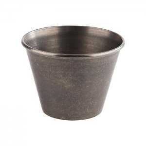 APS sada misek na dip průměr 6,5cm výška 4,5cm 6ks nerez šedá