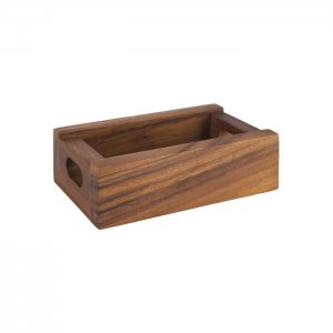 APS Dřevěný box na sůl / pepř, 15 x 9,5 cm, akácie