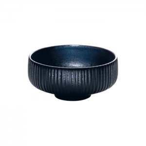 Playground Playground NARA miska 8 cm černá, reliéf