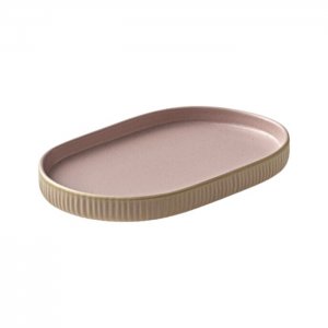 Playground Playground NARA podnos ovál 18 cm rosé