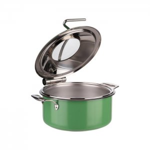 APS Chafing dish “HRNEC”, 4 dílná sada, 4 l, zelený