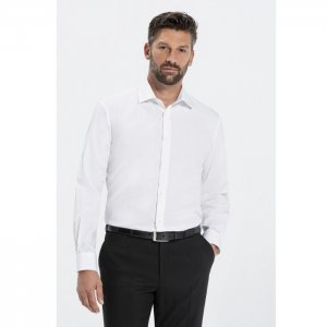 GREIFF Pánská košile, Regular Fit, bílá, vel. 37/38